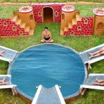 Building The Most Secret Underground House And Water Slide Around Swimming Pool Underground