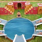 How To Build Secret Underground House And Water Slide Around Swimming Pool Underground