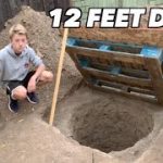 I dug an underground bunker in my backyard