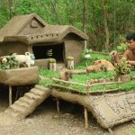 When You Build Secret Underground House | Traditional House And Swimming Pool For Dogs House