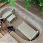 Building The Most Creative Private Underground Living Room In Underground House