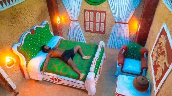 Build 100 million house with Modern Luxury Bedroom Underground