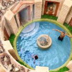 Build Most Amazing Ancient Underground Swimming Pool With Secret Underground House