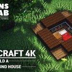 Minecraft Easy : 4×4 House Tutorial ｜How to Build a UnderGround House #117