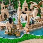 Dog Rescue From Cave Feeding Dog 50 Days Build Dog Castle And Moat Around Dog House