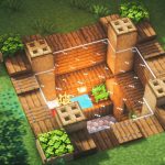 Minecraft: How to Build a Day 1 Starter House | Easy Underground House Minecraft