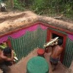 Building Beautiful Underground House And Water Slide To Underground Swimming Pools