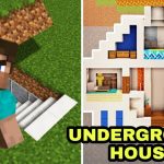 I Made A SECRET UNDERGROUND HOUSE IN MINECRAFT !! | In Hindi