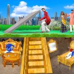 भूमिगत सुनहरा घर Underground Golden House Comedy Video हिंदी कहानिय Hindi Kahaniya Comedy Video