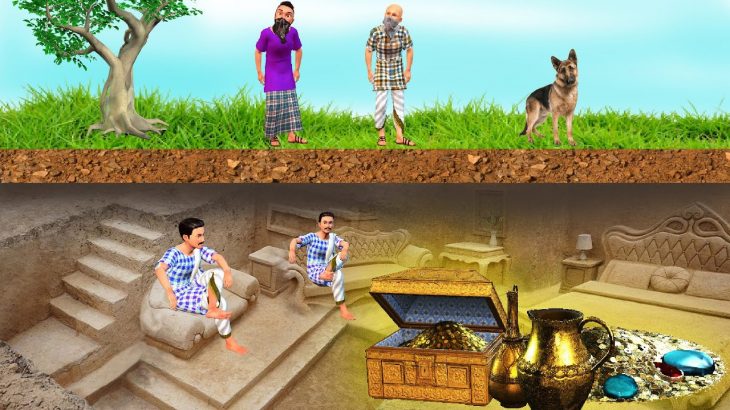 భూగర్భ ఇల్లు Underground House Telugu Kathalu – Telugu Moral Stories – 3D Telugu Fairy Tales