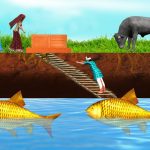 भूमिगत जादुई गोल्डन फिश पूल Underground Magical Golden Fish Pool Kahani Hindi Kahaniya Moral Stories