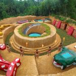 Build Underground Animals Zoo Around Water Slide Swimming Pool And Secret Underground House