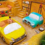 Building Modern Underground King Room With Modern Underground Car Garage