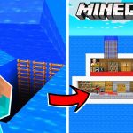 I MADE AN UNDERWATER SECRET HOUSE IN MINECRAFT