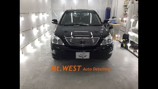 【車磨き＆LUXIA5施工】トヨタ　ハリアー