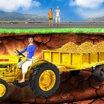 भूमिगत सुनहरा ट्रैक्टर – Underground Golden Tractor Comedy Video हिंदी कहानिय Hindi Kahaniya Video