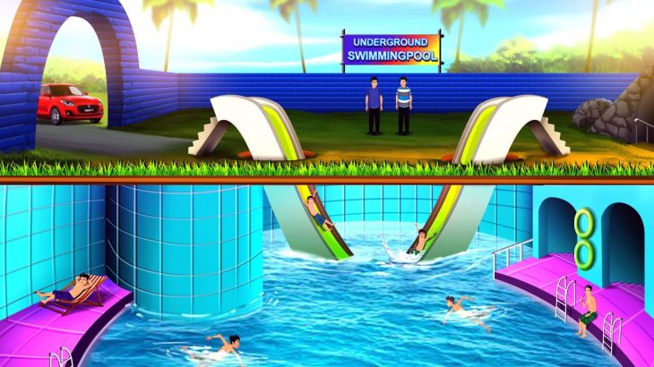 అండర్‌గ్రౌండ్ స్విమ్మింగ్ పూల్ | Underground Swimming Pool | Telugu Stories | Stories In Telugu