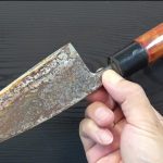 錆びた包丁20時間磨いた結果