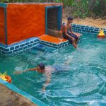 Building The Most Creative Underground House & Underground Billionaire Swimming Pool
