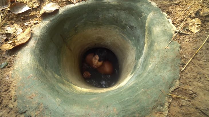 Building The Most Tunnel Temple Underground House And Tunnel Swimming Pool Underground