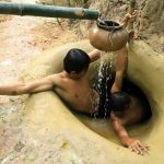 Building Tunnel Swimming Pool And Water Slide To Temple Underground Swimming Pool