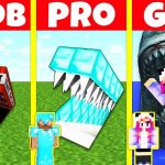 Minecraft Battle: NOOB vs PRO vs GIRL: UNDERGROUND HOUSE CHALLENGE / Animation BASE