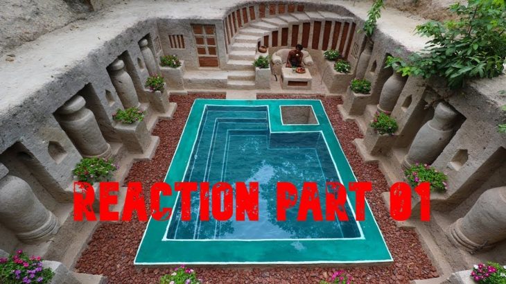 REACTION PART 01 Unbelievable! Build Most Amazing Simple Underground Temple Living of the King