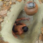 Building Temple Underground House And Water Slide To Swimming Pool