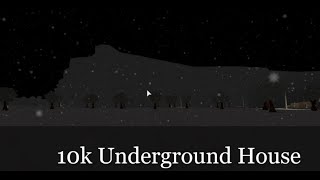 Bloxburg I  UNDERGROUND HOUSE/ BASE  I