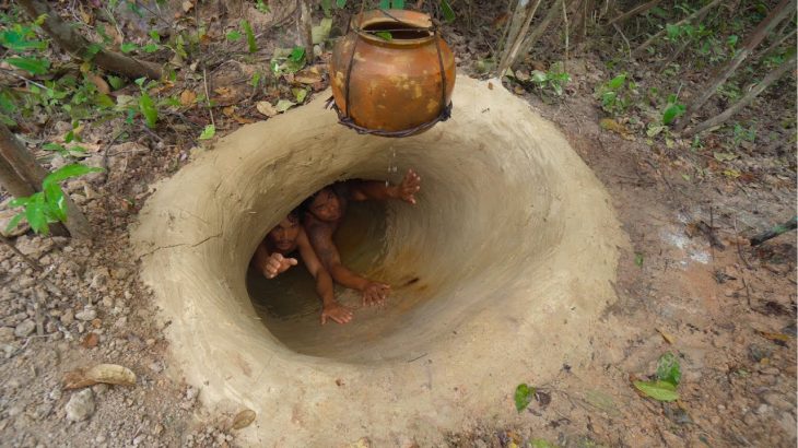 Build Underground House And Waterslide To Swimming Pools