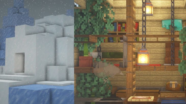 Minecraft – How to  Build Underground House Igloo