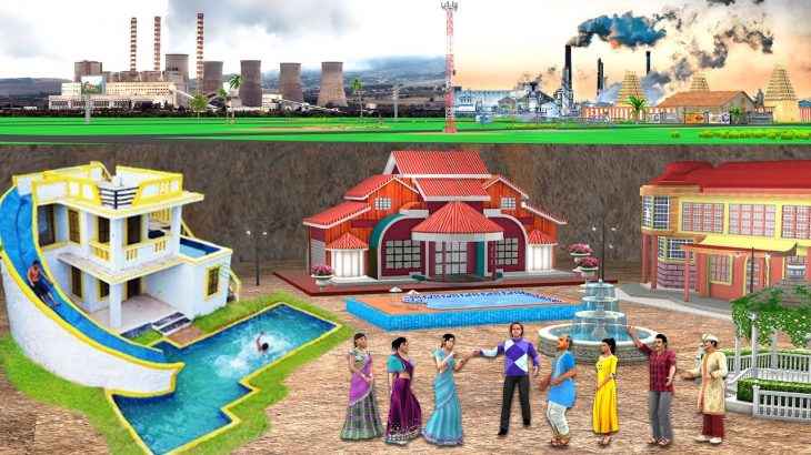 Underground Modern House Hindi Kahaniya Stories भूमिगत आधुनिक घर Hindi Kahani Comedy Video