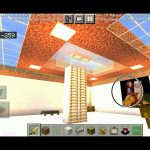 Underground house in Minecraft mobile