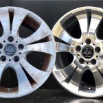 【アルミホイール磨き】白サビに蝕まれたVOLTEXホイールを鏡面仕上げして30アルファードに装着した