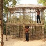tine tv : Build the most creative two story structure villa by bamboo (part 1 )
