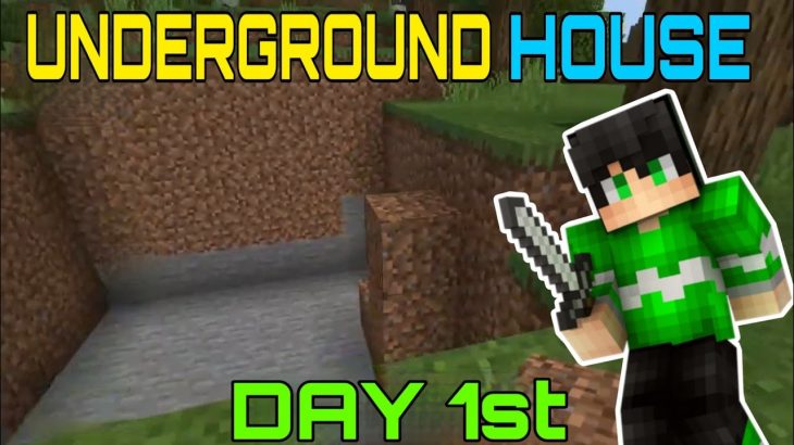 1st DAY UNDERGROUND HOUSE
