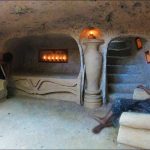 69Day Build Cave Platinum Underground House Bath Pool , Decoration Underground Private Living Room