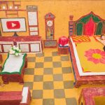 Build Modern Underground House With Large Bed And Underground Swimming Pool