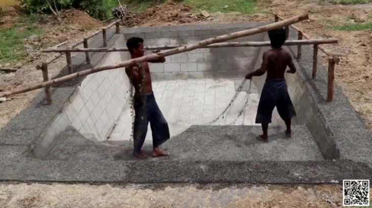 Build Summer Underground Swimming Pool full HD ✅