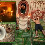 Build The Most Beautiful Bamboo Underground House with Secret Tunnel Swimming Pools