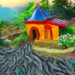 Build Underground house Fish Trap Use Bamboo & Clay mud – Style – Amazing Building Fish trap 2021