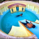 [ Full Video ] Building The Most Creative Modern Water slide To Underground Swimming Pool