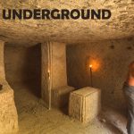 In Summer Build Temple Underground And Bath Pool