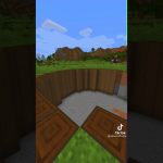 Minecraft tutorial. Underground house.
