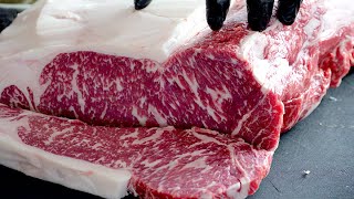 【赤牛】肉磨き 褐毛和種 サーロイン   Silroin【字幕無し】