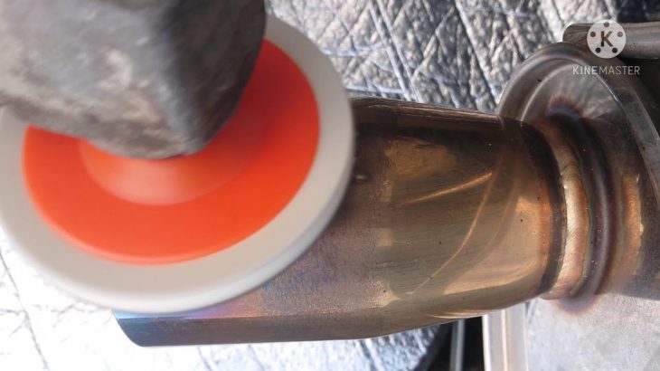 【車マフラー磨き】青棒 サンダー