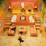60 Days Build Underground House With Large Bed And Modern Underground Swimming Pool