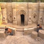 Build Ancient Underground Temple Villa