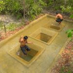 Building Underground Temple Swimming Pools