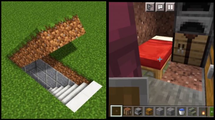 How To Build An Underground House In Minecraft